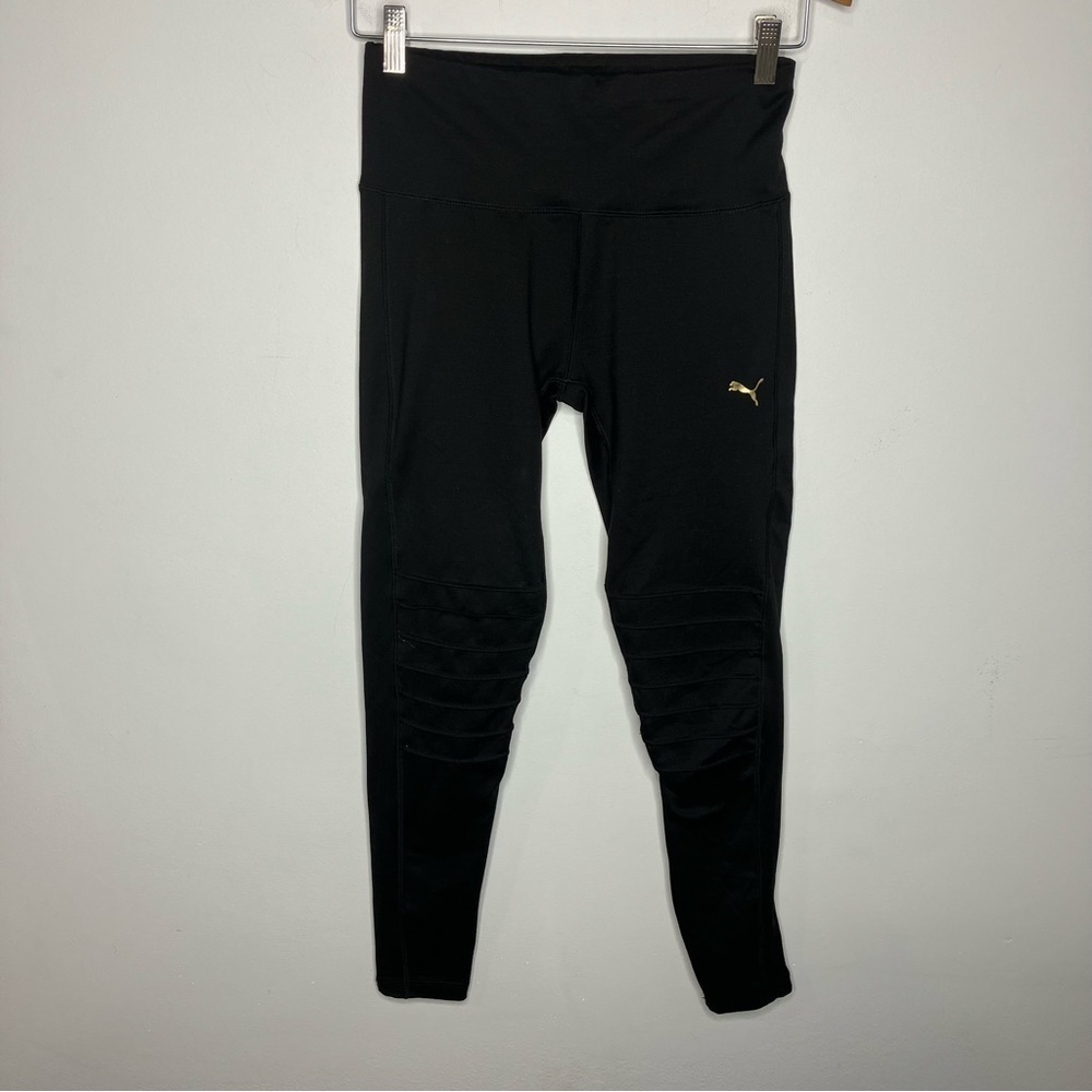 Puma black Moto leggings size medium